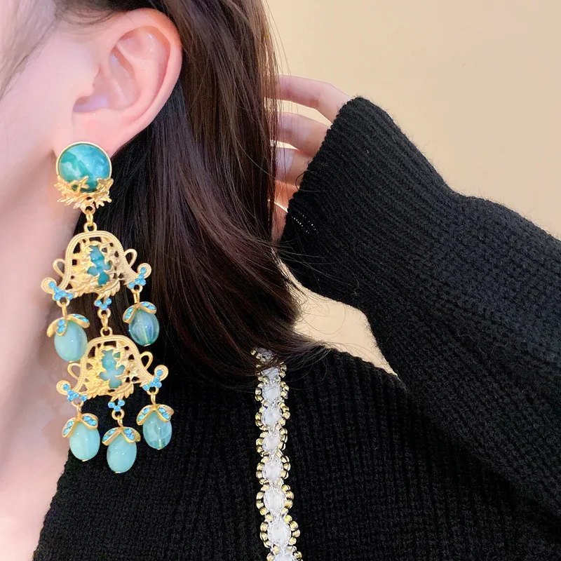 Drejew Copper Clip-On Earrings Women's-4
