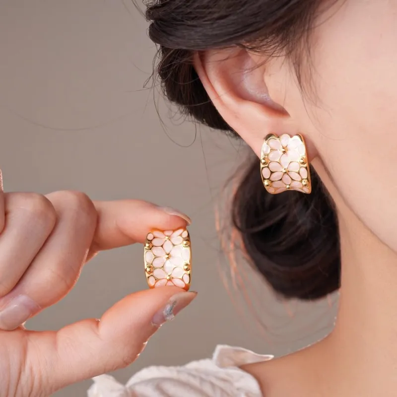 Drejew Copper Alloy Earrings Women's-7