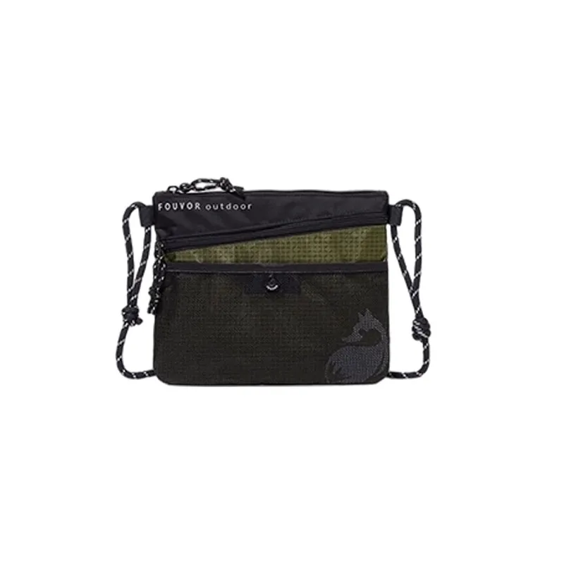 FOUVOR Nylon Fabric Cell Phone Pouch Shoulder Bag Canvas Bag Regular Women's Multicolor-7