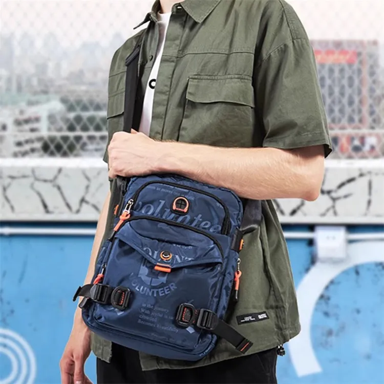 Volunteer Oxford Casual Water-Repellent Shoulder Bag Men's-3