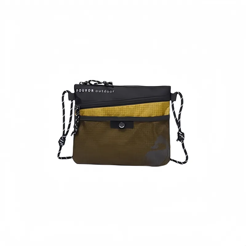 FOUVOR Nylon Fabric Cell Phone Pouch Shoulder Bag Canvas Bag Regular Women's Multicolor-1