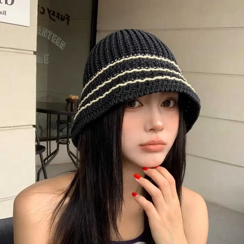 Fishing For Bears Polyester Bucket Hats Unisex-2