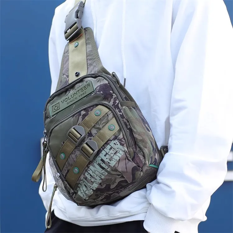 Volunteer Crossbody Bags Green-5