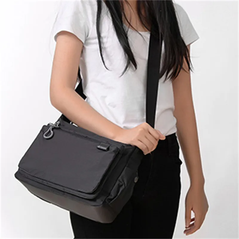 FOUVOR Oxford Travel Bag Shoulder Bag Crossbody Bag Unisex Chestnut Red/Black/Gray/Green-3
