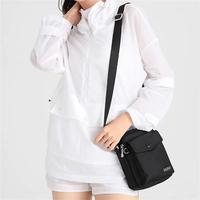 FOUVOR Oxford Shoulder Bag, Crossbody Bag Regular Unisex Beige/Black/Gray Blue/Gray/Chestnut Red/Pink-52