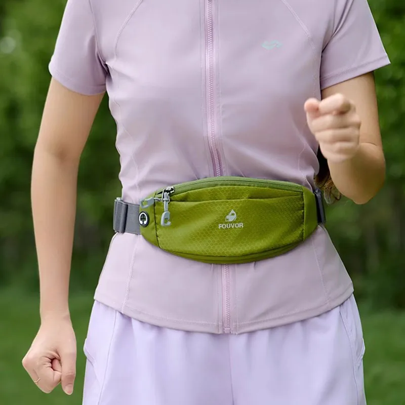 FOUVOR Nylon Fabric Fanny Pack Women's Black/Orange/Royal Blue+/Pink/Green/Gray/Blue-20