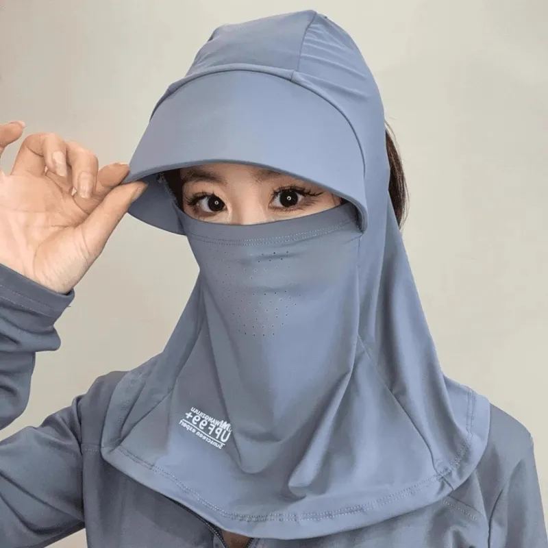 Fishing For Bears Polyester Sun Protection Hats Unisex-1