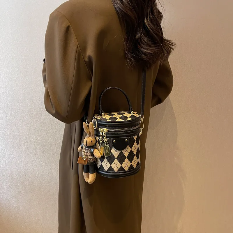 FOUVOR PU Handbag Shoulder Bag Crossbody Bag Regular Women's Black/Brown/Coffee-2