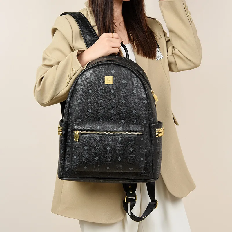 FOUVOR PU Backpack Regular Unisex Multicolor-10