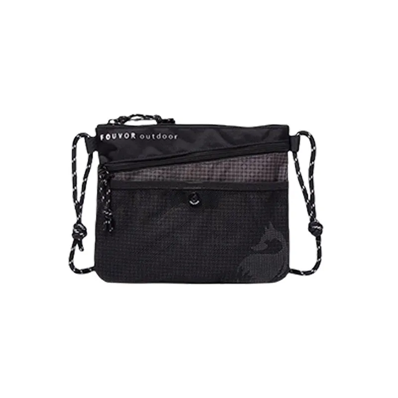 FOUVOR Nylon Fabric Cell Phone Pouch Shoulder Bag Canvas Bag Regular Women's Multicolor-11
