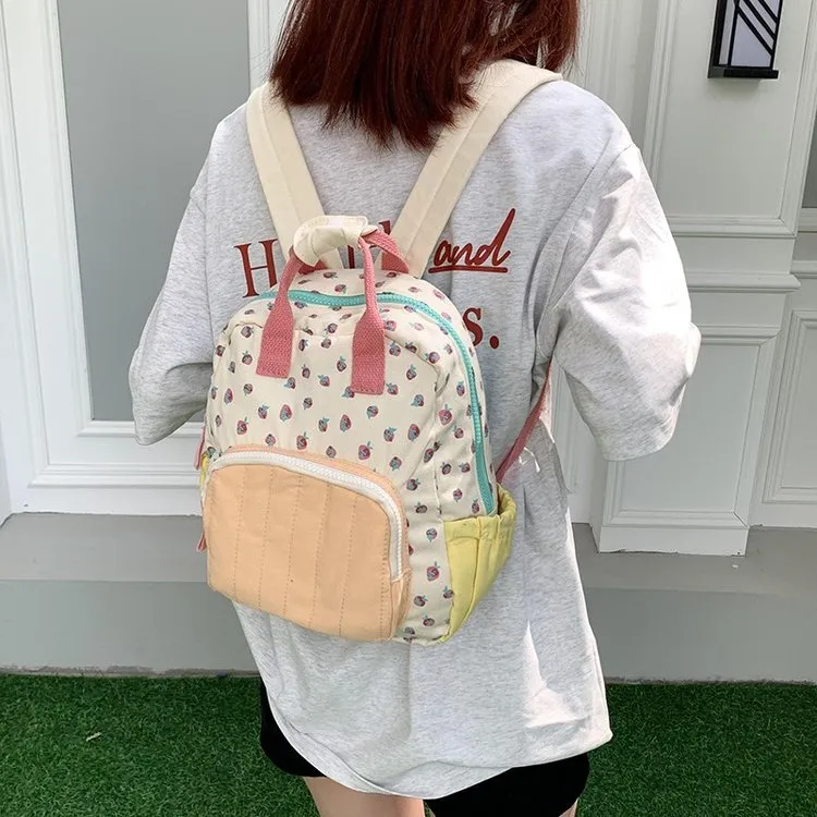 Volunteer Canvas Backpack Regular Women's White-18