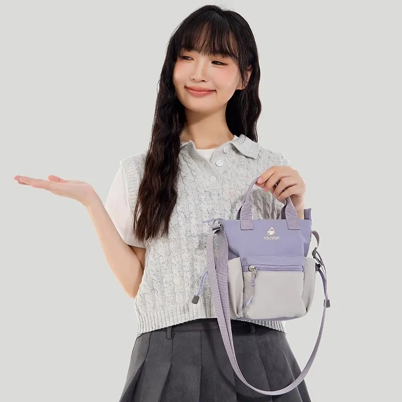 FOUVOR Nylon Fabric Handbag Women's Multicolor-9