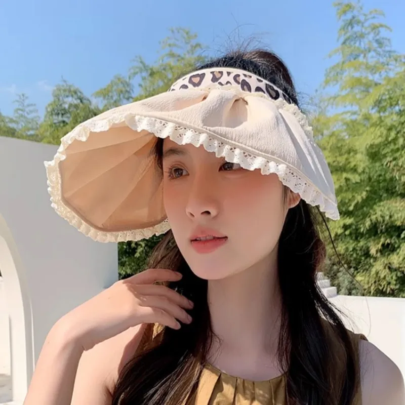 Fishing For Bears Polyester Sun Protection Hats Unisex-6