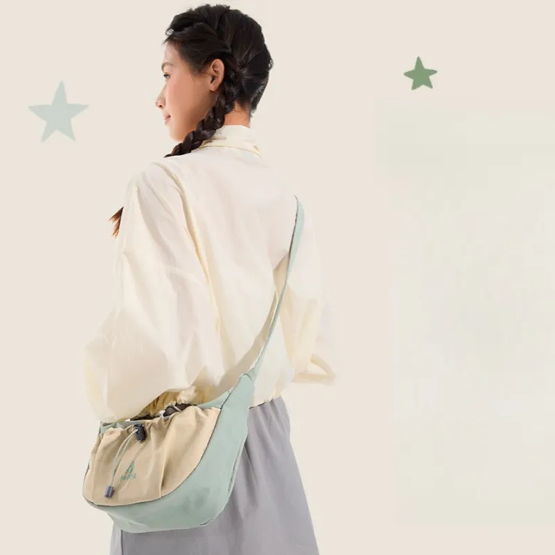 FOUVOR Nylon Fabric Crossbody Bag, Shoulder Bag Regular Women's Multicolor-1