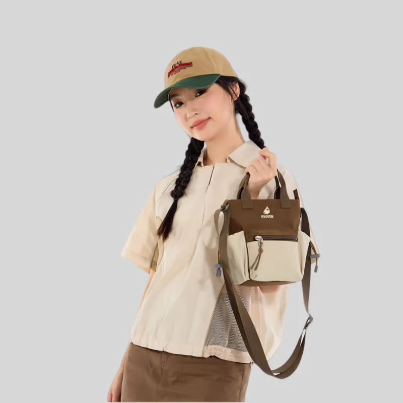 FOUVOR Nylon Fabric Handbag Women's Multicolor-4