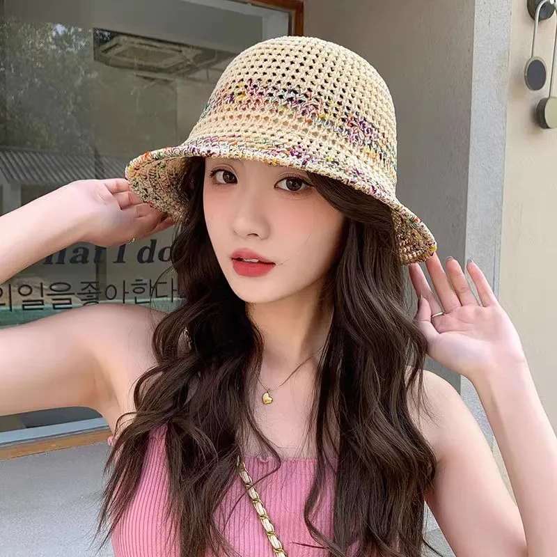 Fishing For Bears Polyester Bucket Hats Unisex-2