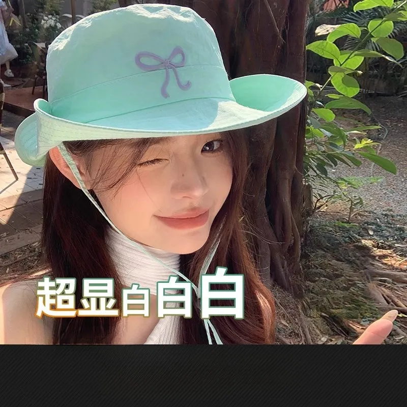 Fishing For Bears Polyester Sun Protection Hats Unisex-1