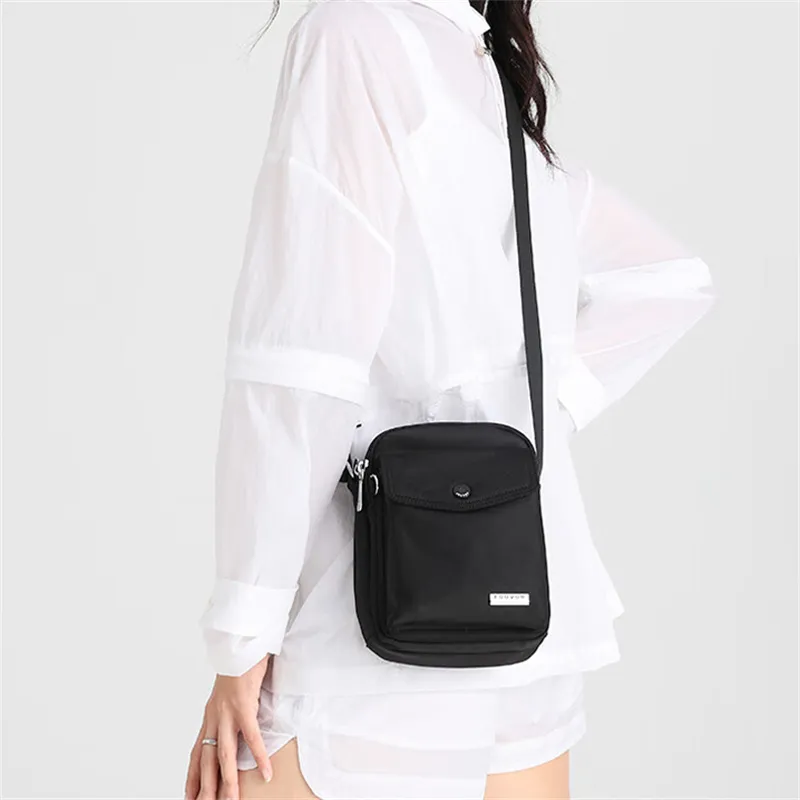 FOUVOR Oxford Shoulder Bag, Crossbody Bag Regular Unisex Beige/Black/Gray Blue/Gray/Chestnut Red/Pink-40