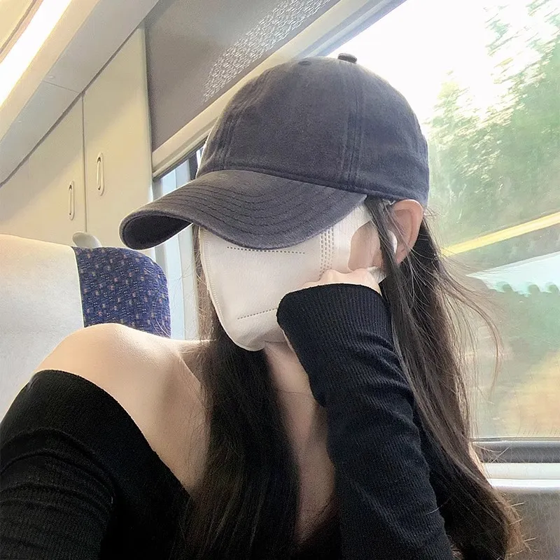 Ai Jiawei Cotton Baseball Caps Unisex Multiple Colors-6