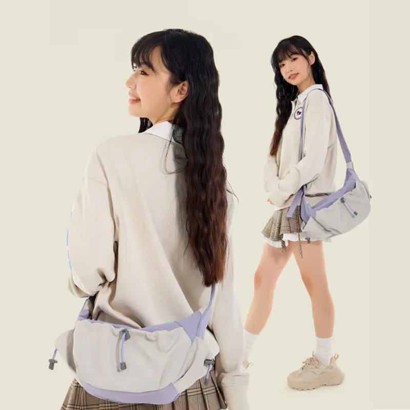 FOUVOR Nylon Fabric Dumpling Bag, Crossbody Bag Women's Multicolor-12
