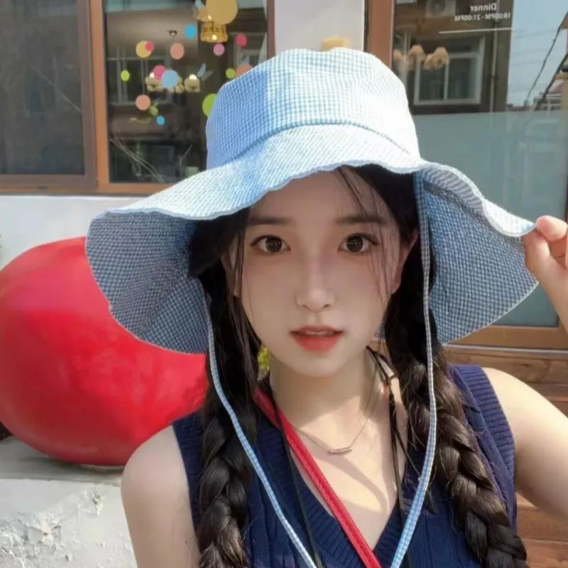Fishing For Bears Polyester Sun Protection Hats Unisex-2