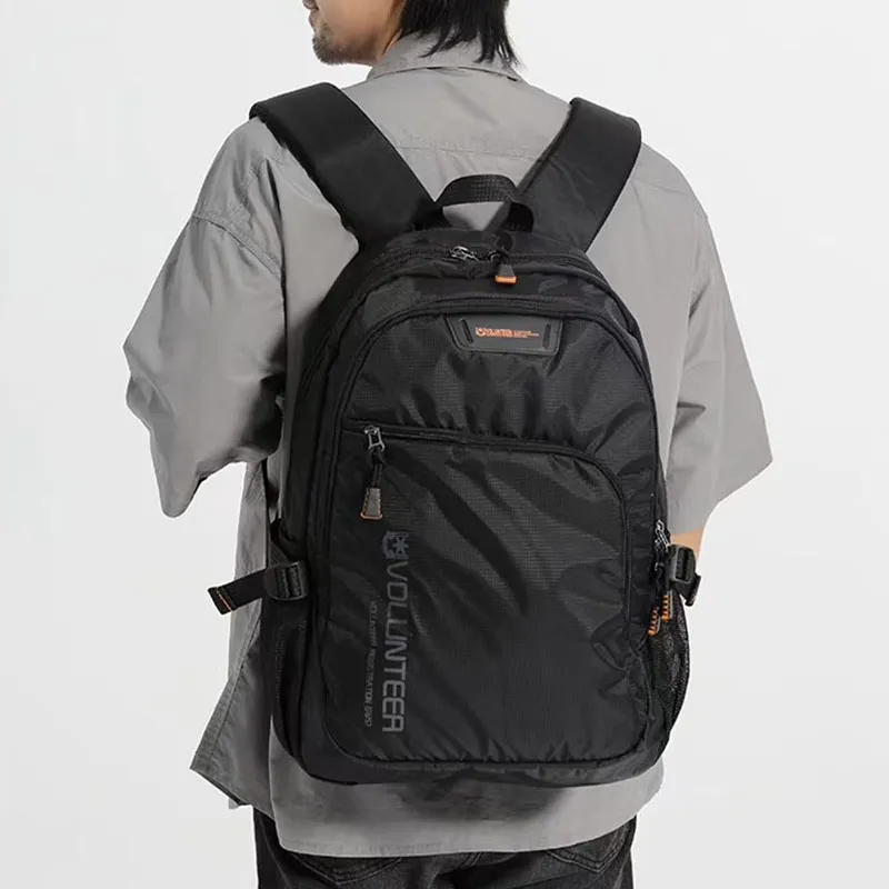 Volunteer Oxford Backpack Men's Black/Gray/Royal Blue-3