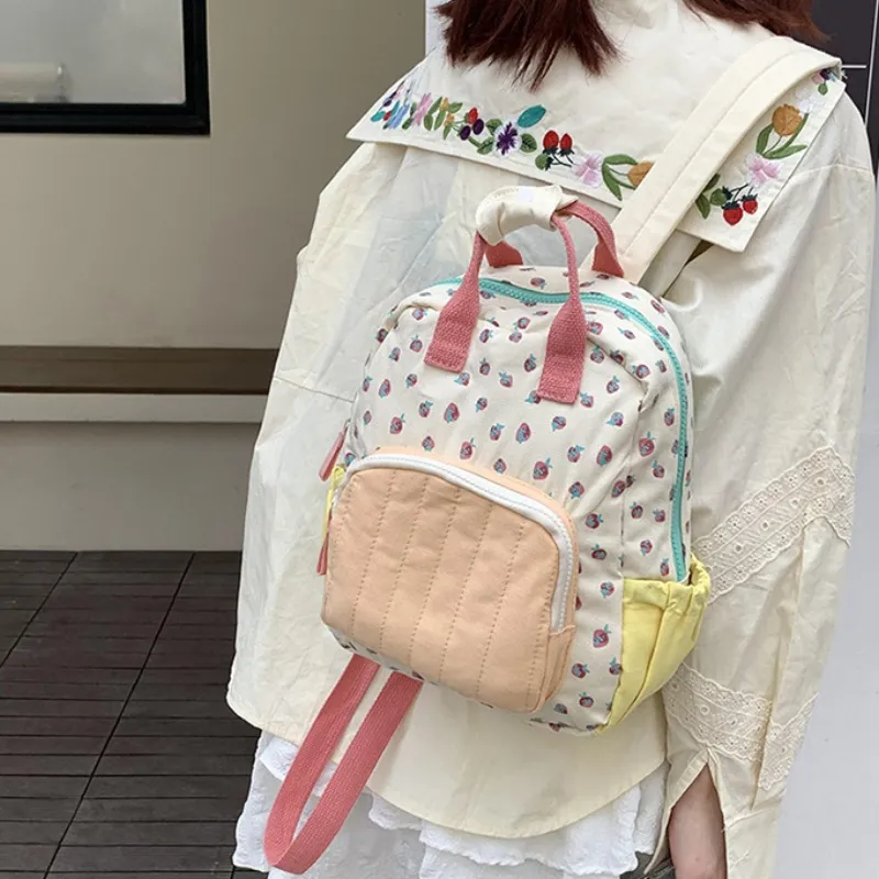 Volunteer Canvas Backpack Regular Women's White-5