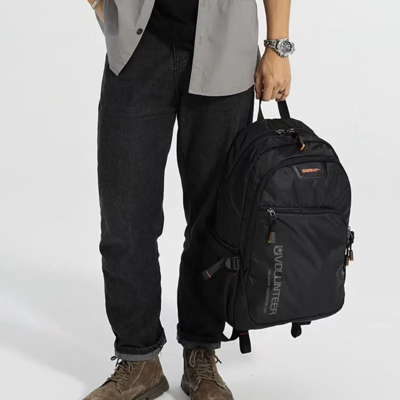 Volunteer Oxford Backpack Men's Black/Gray/Royal Blue-5