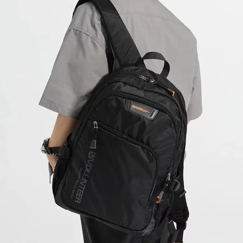 Volunteer Oxford Backpack Men's Black/Gray/Royal Blue-4
