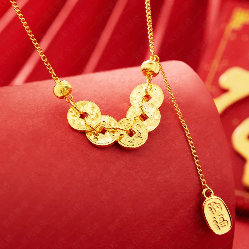 Shunqin Silver Building S990 Silver Necklaces Women's-4