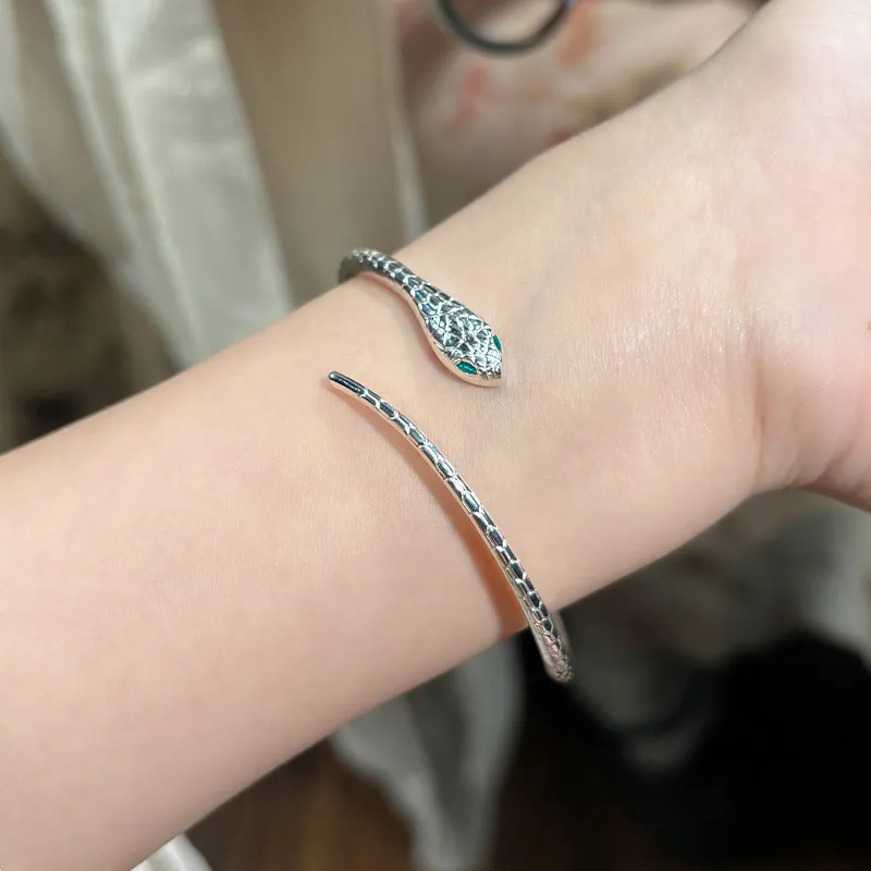 Shunqin Silver Building S999 Bangles Women's-4