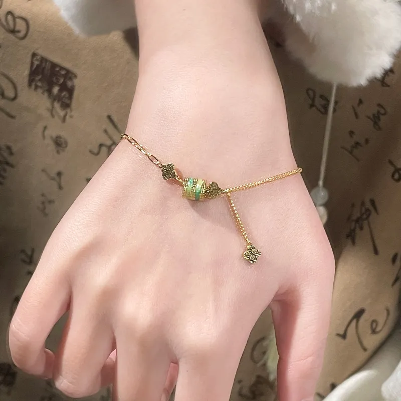 Shunqin Silver Building 999 Fine Silver Bracelets Women's-2