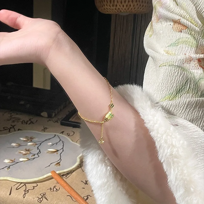 Shunqin Silver Building 999 Fine Silver Bracelets Women's-1