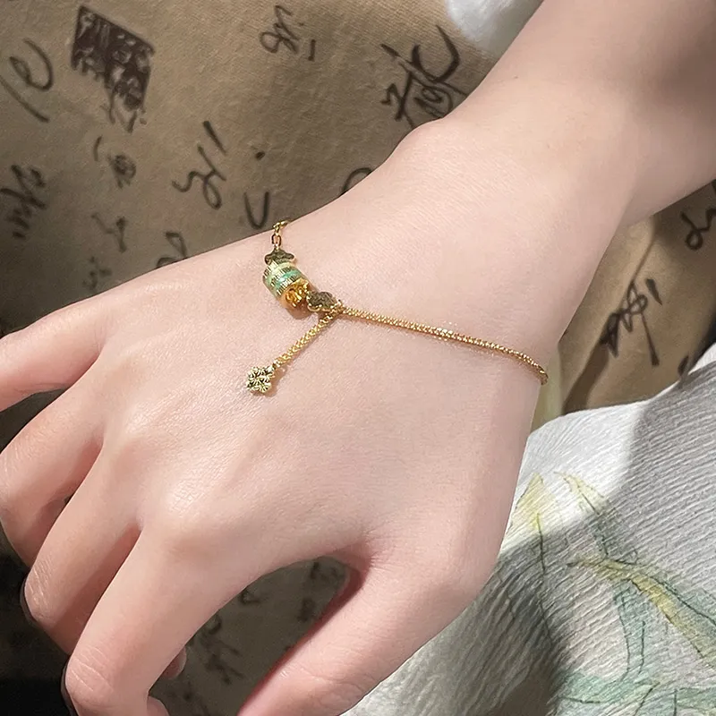 Shunqin Silver Building 999 Fine Silver Bracelets Women's-3
