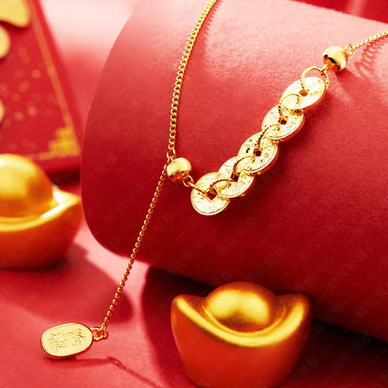 Shunqin Silver Building S990 Silver Necklaces Women's-1