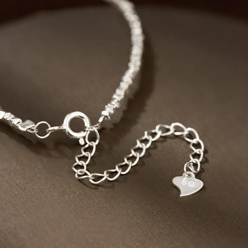 Shunqin Silver Building S999 Fine Silver Bracelets Women's-5