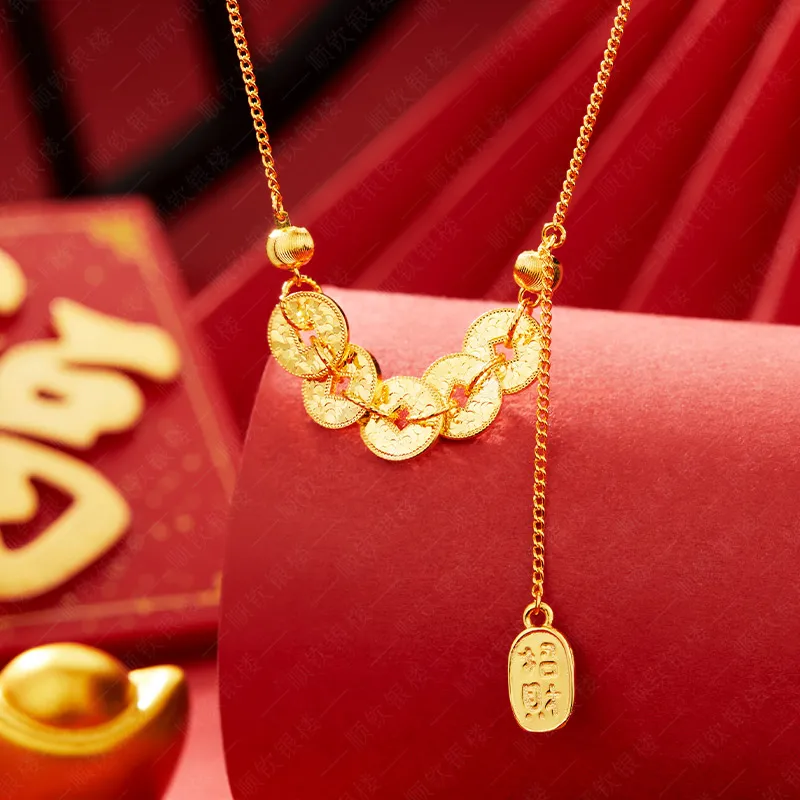 Shunqin Silver Building S990 Silver Necklaces Women's-3