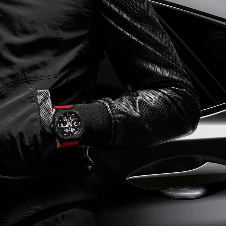NIVADA Supercar Automatic Mechanical Movement Unisex Watch Black Dial N936201225621-5