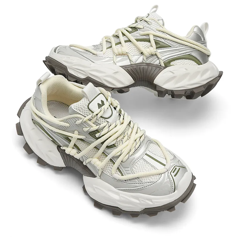 SK.TRIP Tantoo Pro Cushioning, Breathable, Supportive Low Top Chunky Sneakers Men's-3