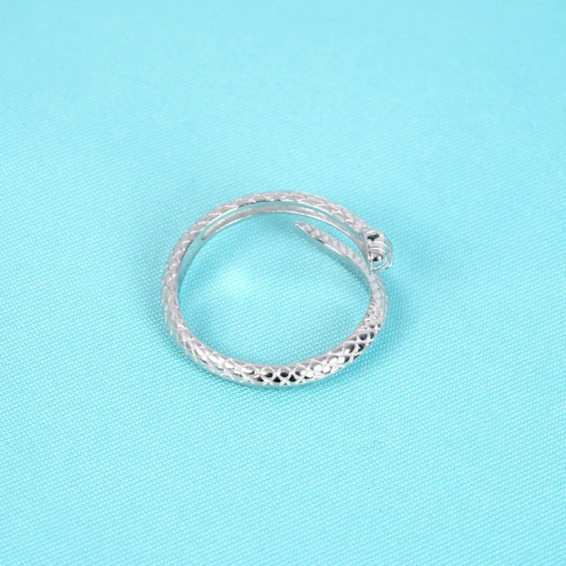 OWNREWARDS 925 Sterling Silver Rings Women's Silver-3