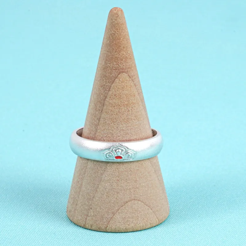 OWNREWARDS 999 Fine Silver Rings Women's-2