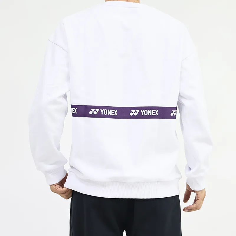 YONEX Training Series 2024 Fall And Winter American Sweatshirt Men's-3