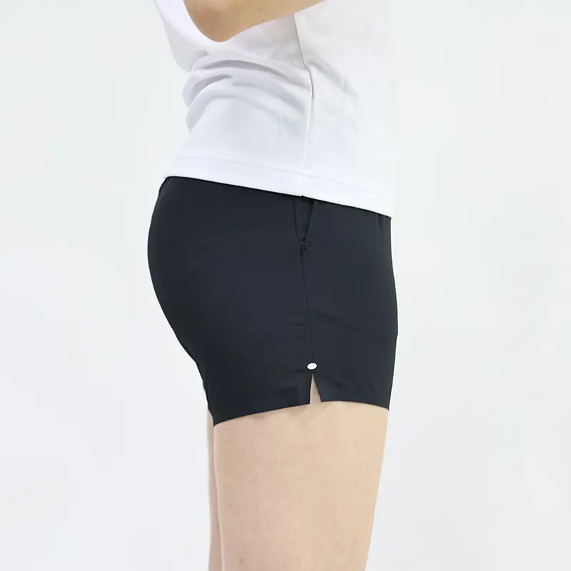 YONEX Competition Series Casual Shorts Women's Black/White-4