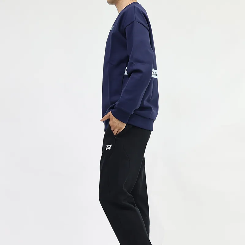 YONEX Training Series 2024 Fall And Winter American Sweatshirt Men's-11