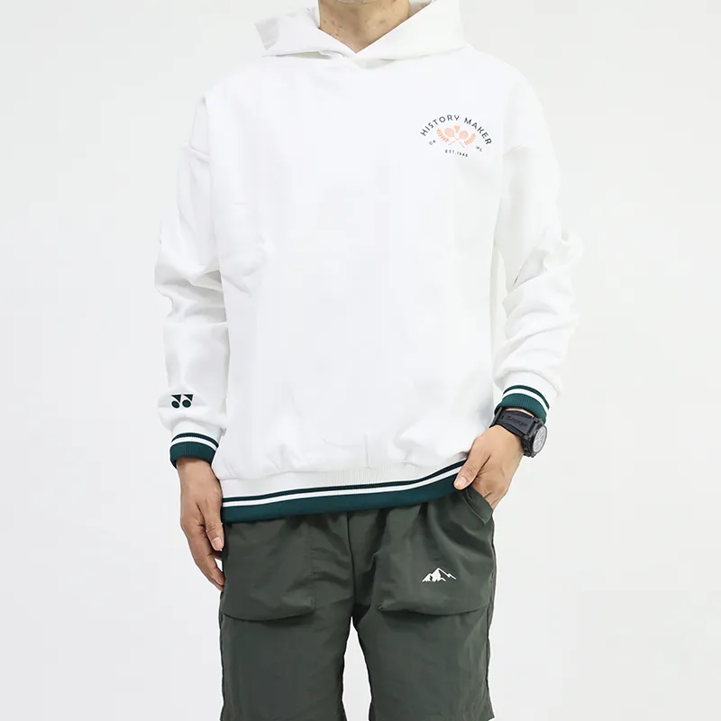 YONEX Training Series Sweatshirt Men's Dark Green/Ecru-5