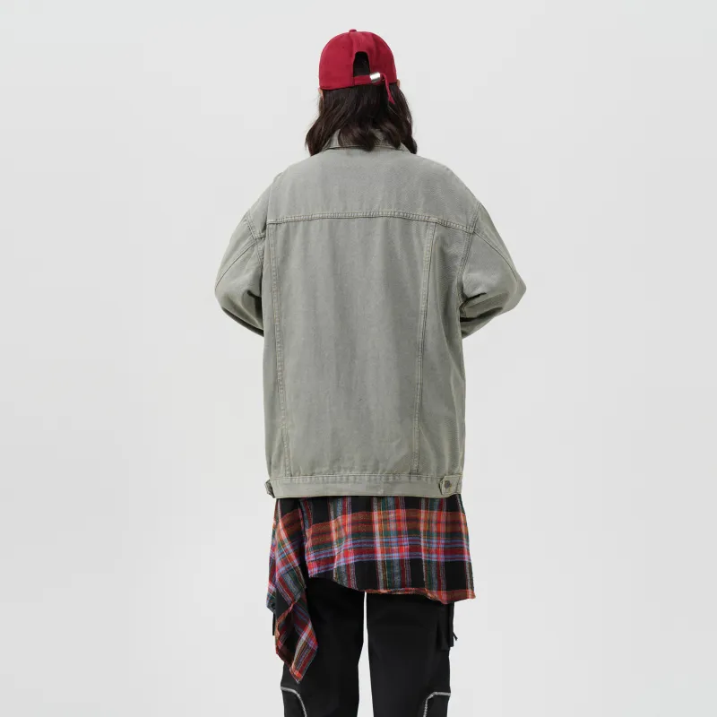 CHEVAL NOIR Denim Jacket Unisex-4