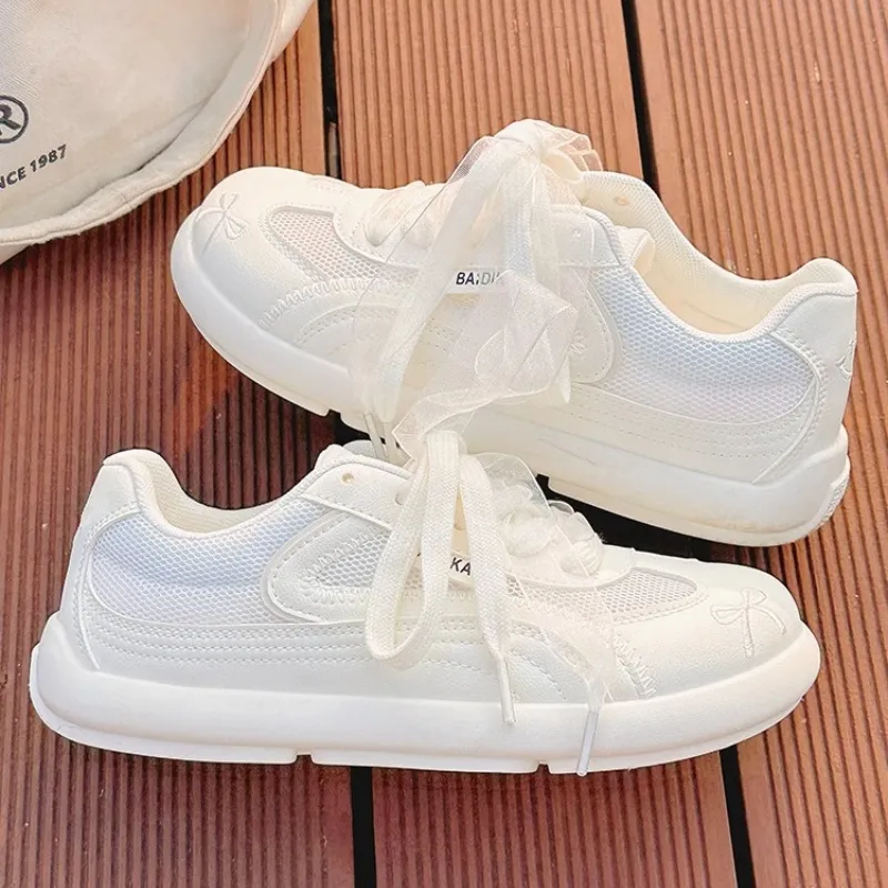 JimiXiong Skateboard Shoes Women's Ecru-4