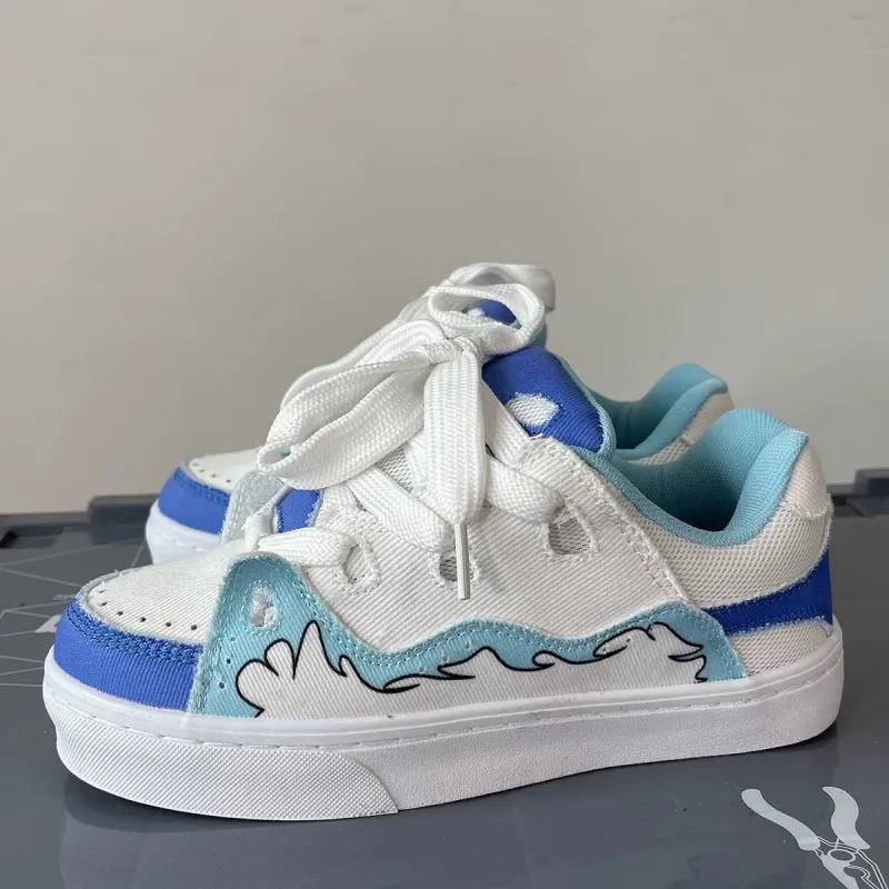 JimiXiong Low Top Skateboard Shoes Unisex-2