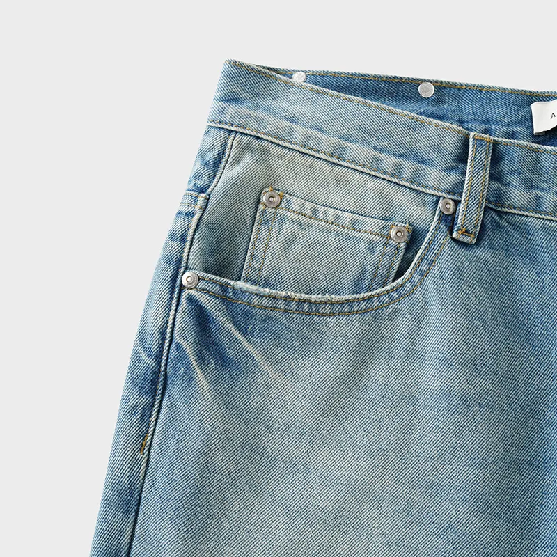 Amicus Animae Jeans Unisex Vintage Blue-3