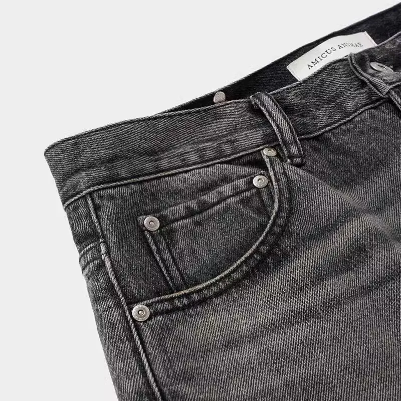 Amicus Animae Jeans Unisex Black Gray-2